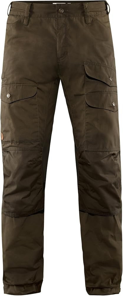 Fjallraven Kanken Straight Pants With Multiple Pockets And Rugged Design