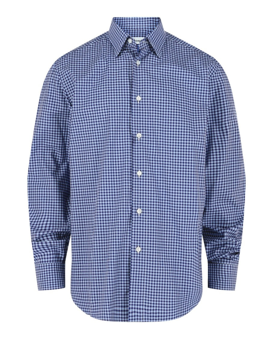 Brioni Plaid Button-Up Shirt