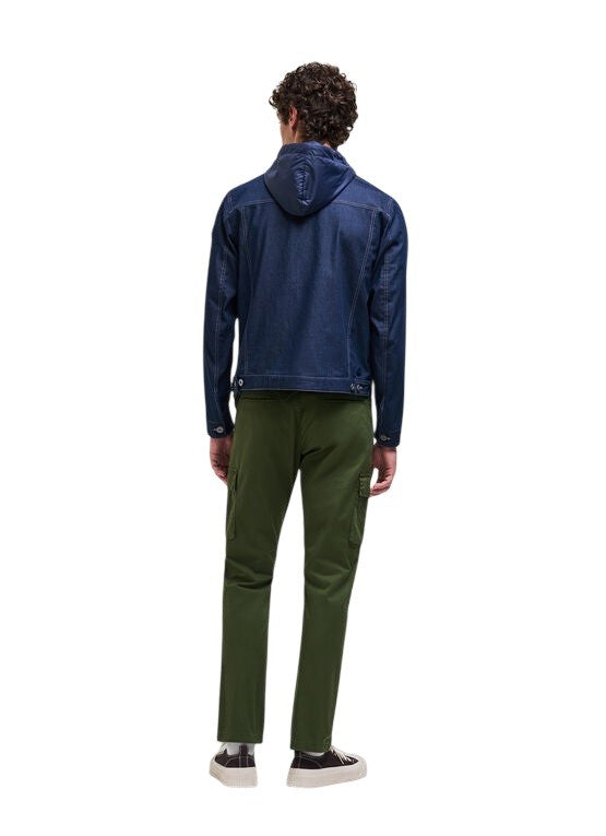 Colmar Originals Detachable Hood Windbreaker With Classic Shirt Collar