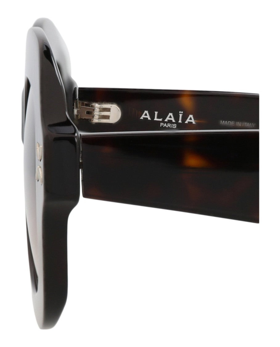 Alaïa Square-Frame Acetate Sunglasses