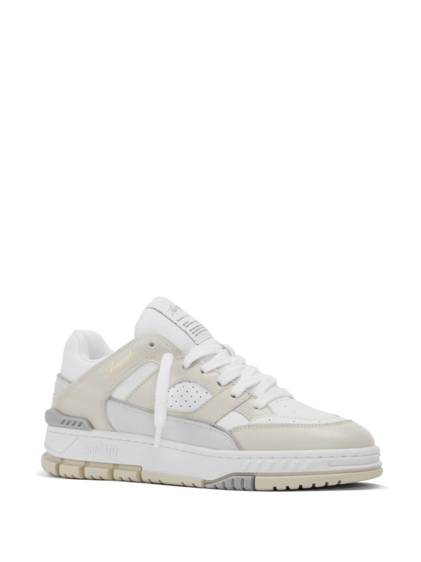 Axel Arigato Cream Area Lo Panelled Perforated Low-Top Sneakers
