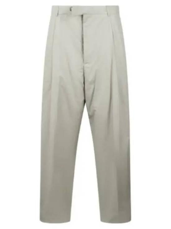 Christian Dior Straight Pants With Minimalist Design And Pleated Detailing