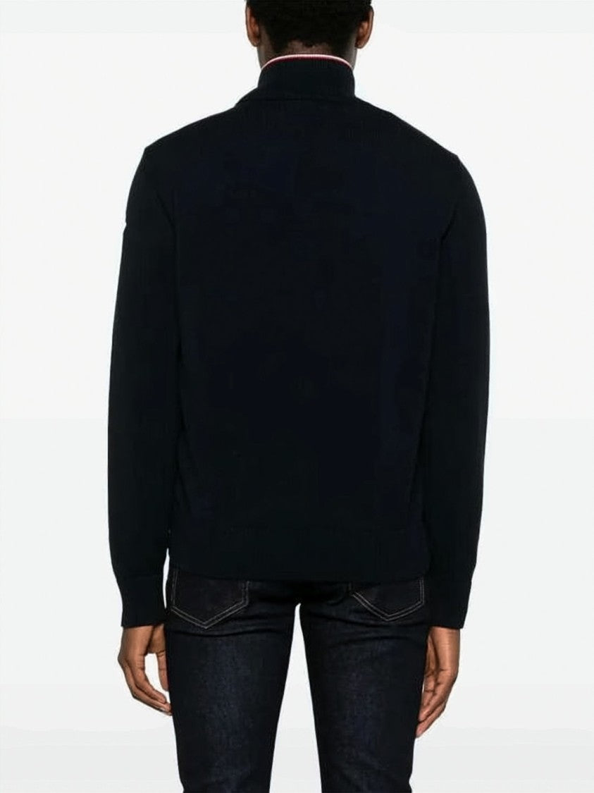 Moncler Hybrid Knit And Padded Cardigan
