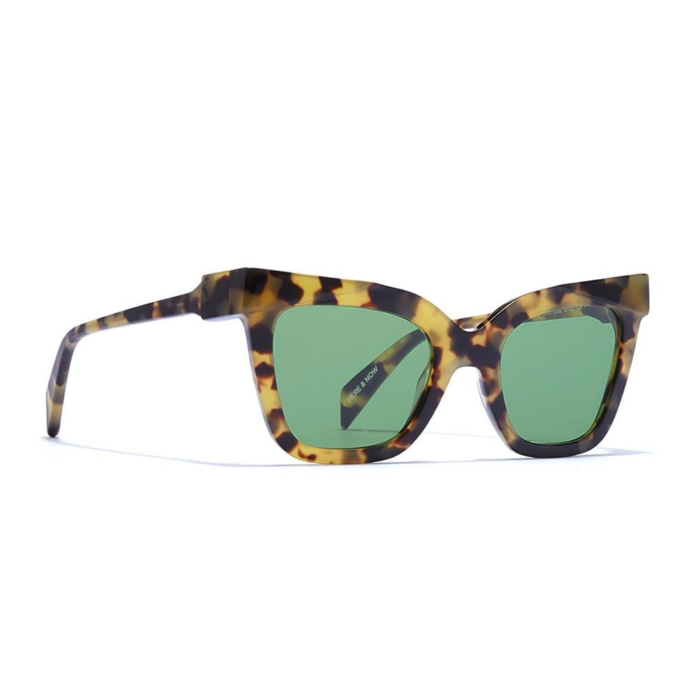 Siens Creature 065 Dark Havana Acetate Butterfly Sunglasses