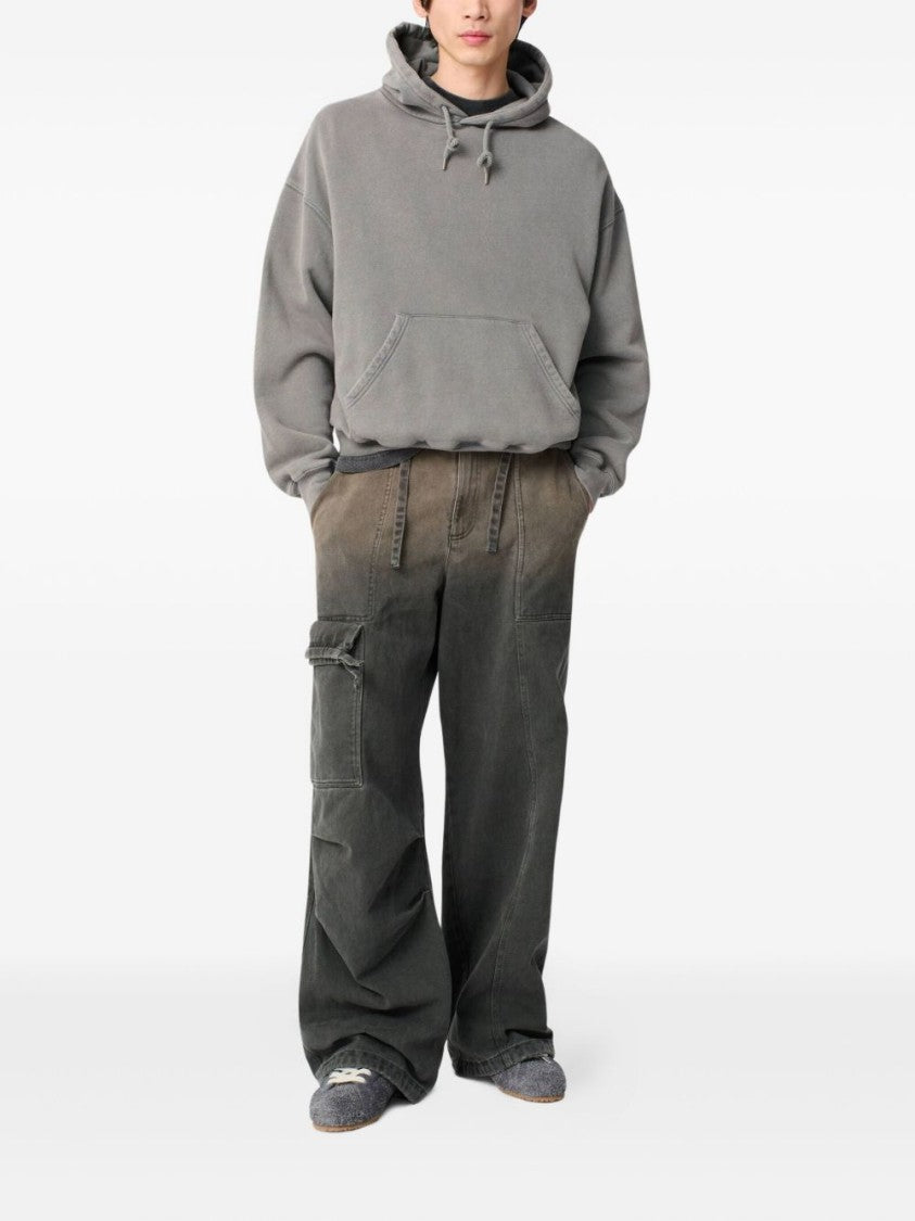 Axel Arigato Medium Grey Hoodie With Logo Print