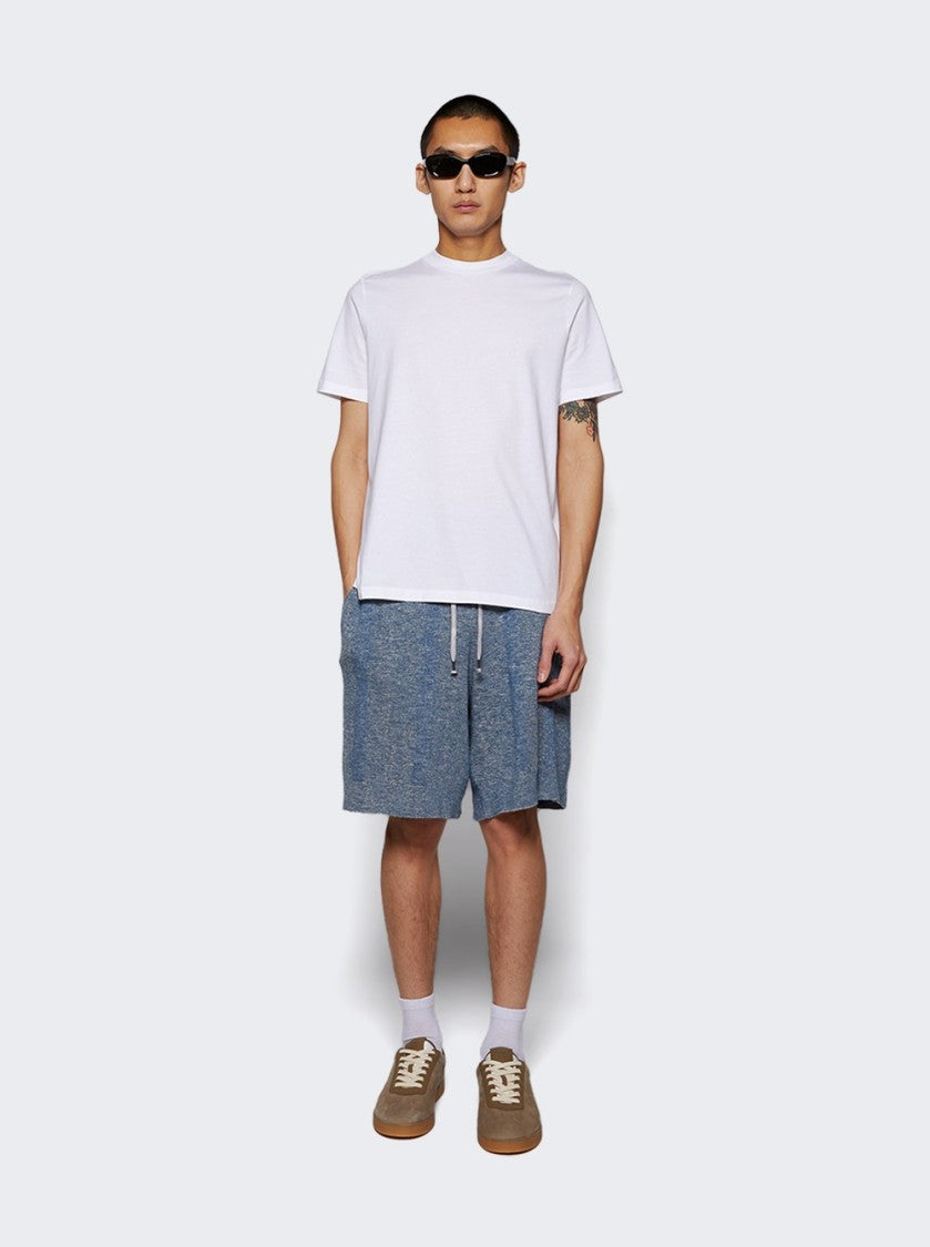 Maison Margiela Petrol Relaxed Fit Textured Shorts