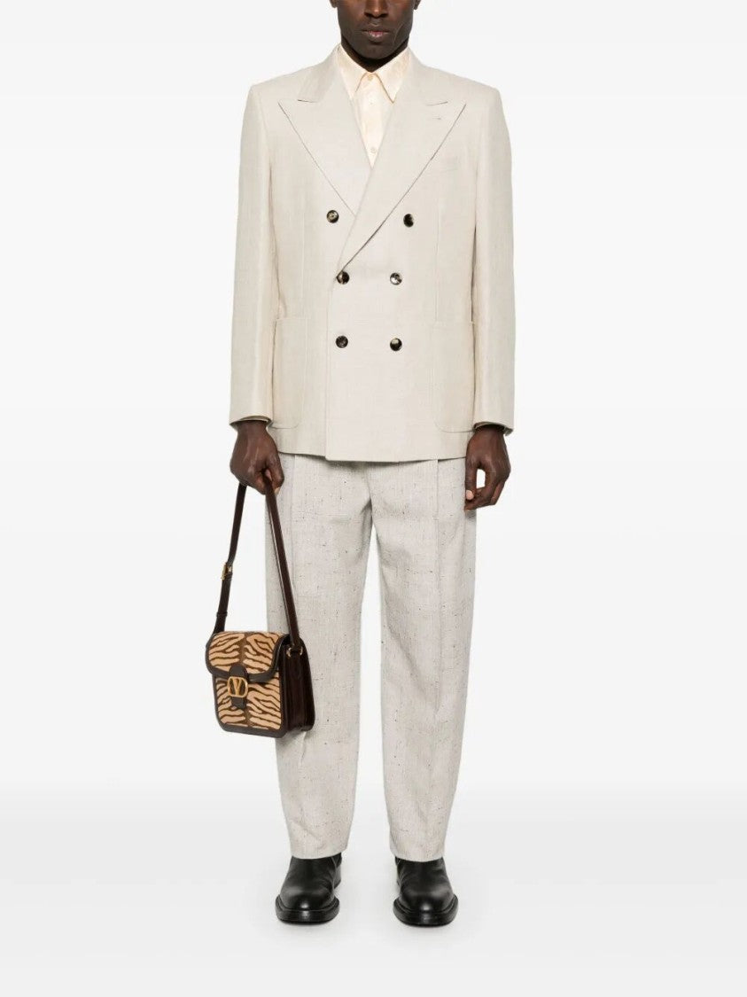 Valentino `Toute La V` Slim Long Sleeve Shirt