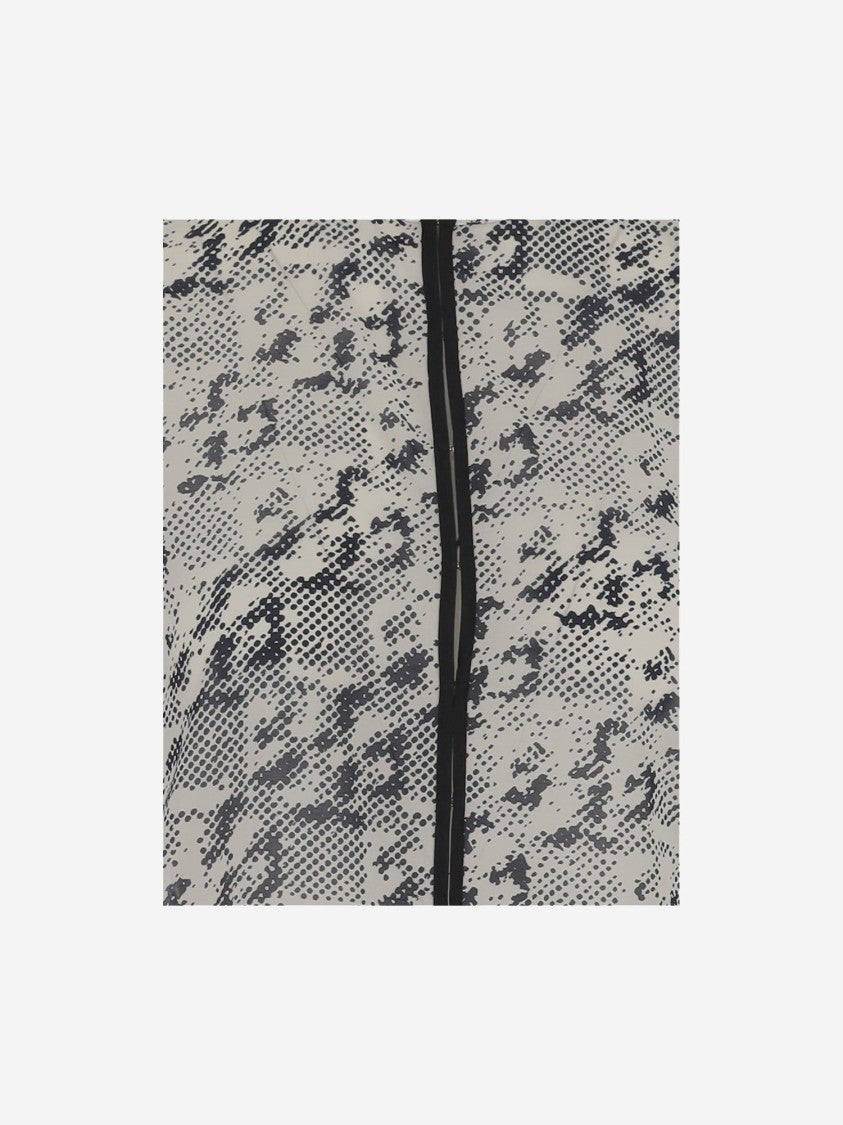 Tory Burch Silk Blend Long Caftan With High Collar