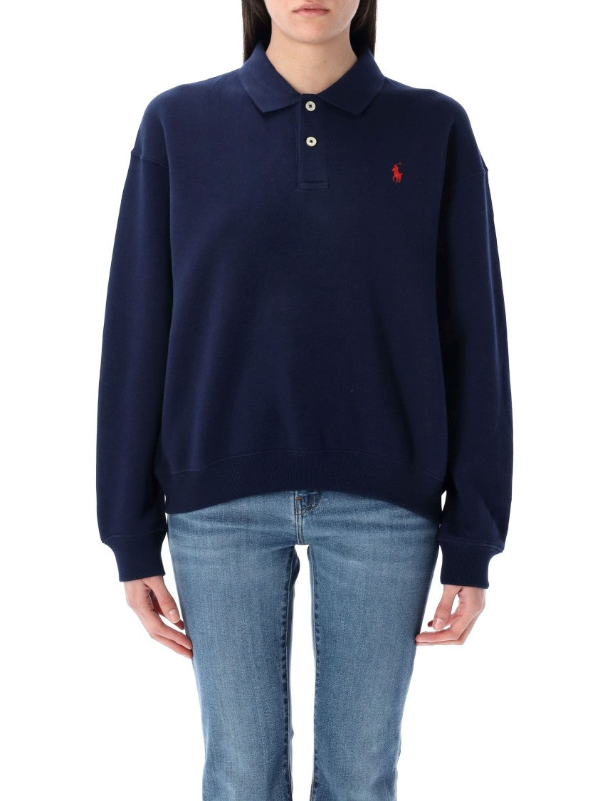 Polo Ralph Lauren Polo Collar Cotton Sweatshirt