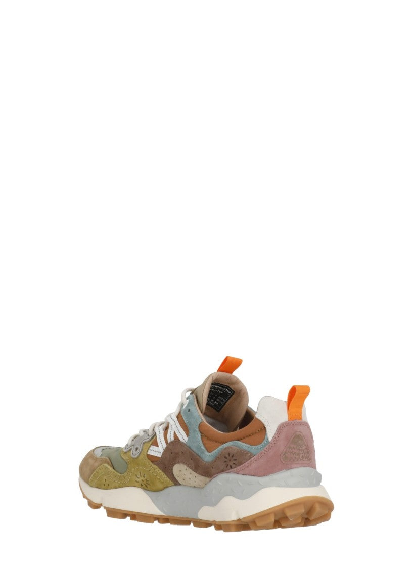 Flower Mountain Multicolor Yamano 3 Suede Inserts Sneakers