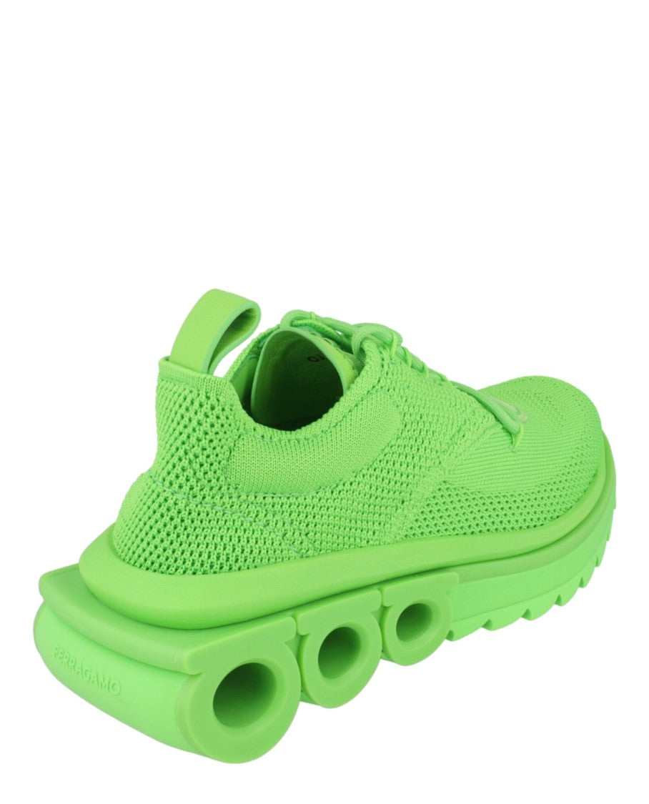 Ferragamo Nima Knit Sneakers