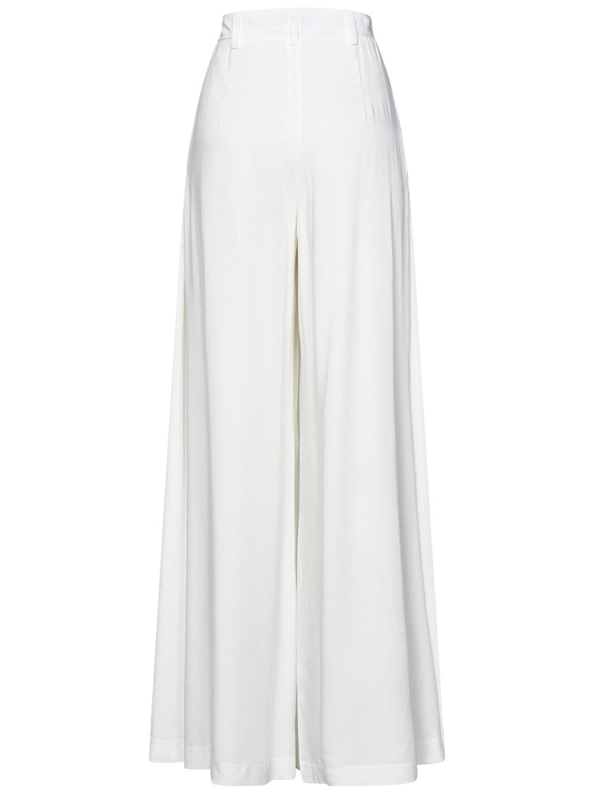 Mônot Wide-Leg Trousers With Double Front Pleat