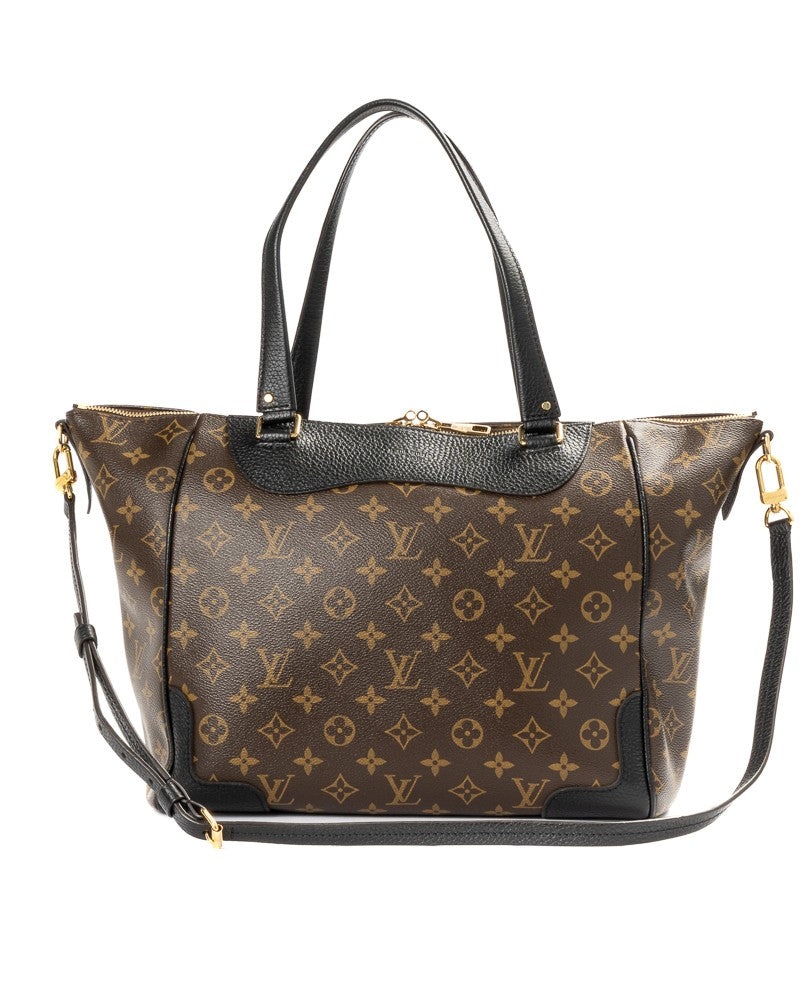 Louis Vuitton Black Monogram Estrela Mm Canvas Tote Bag