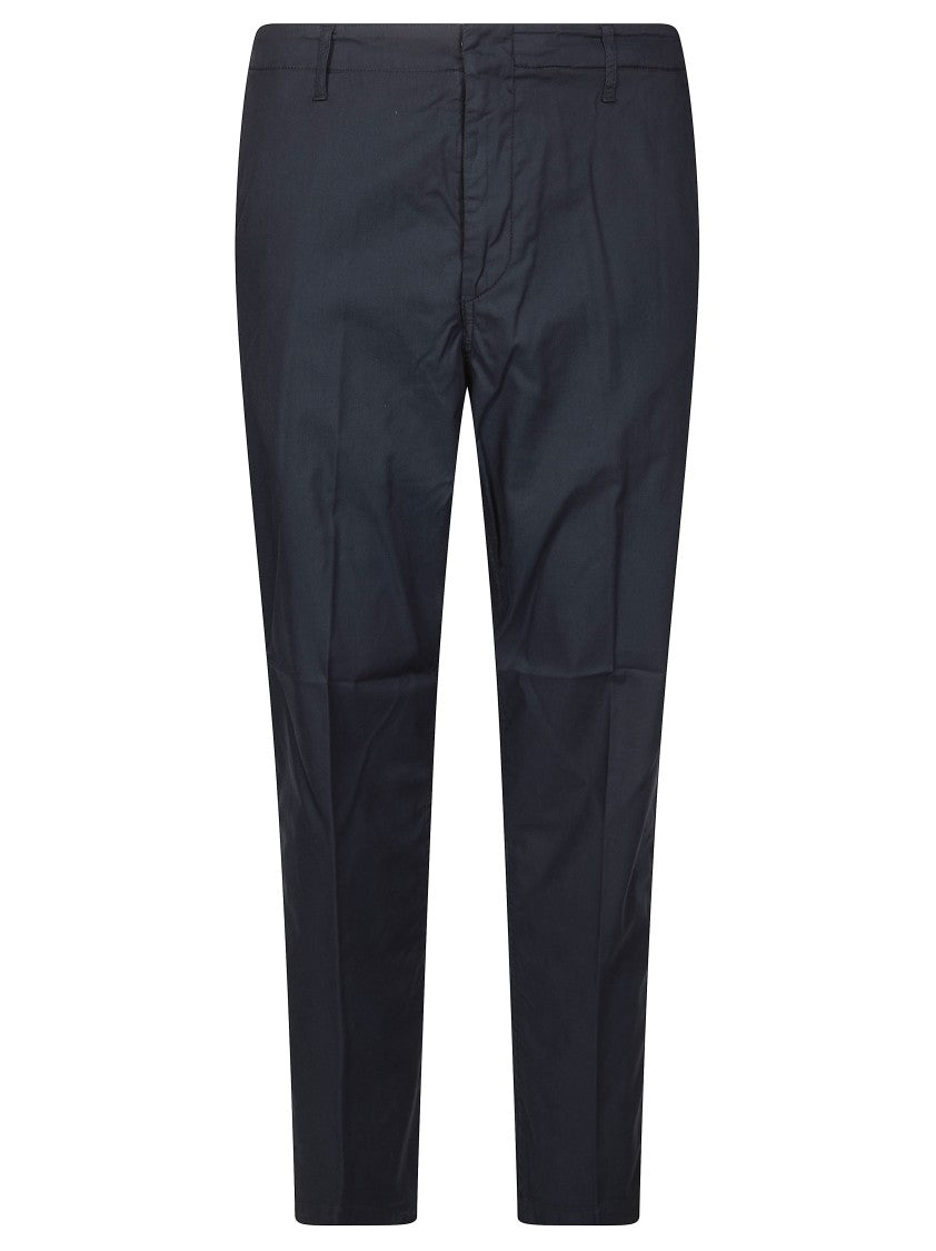 Dondup Blue Raso Carrot Matte Trousers