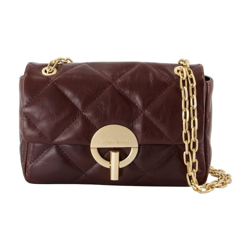 Vanessa Bruno Moon Moyen Crossbody - Leather - Brown