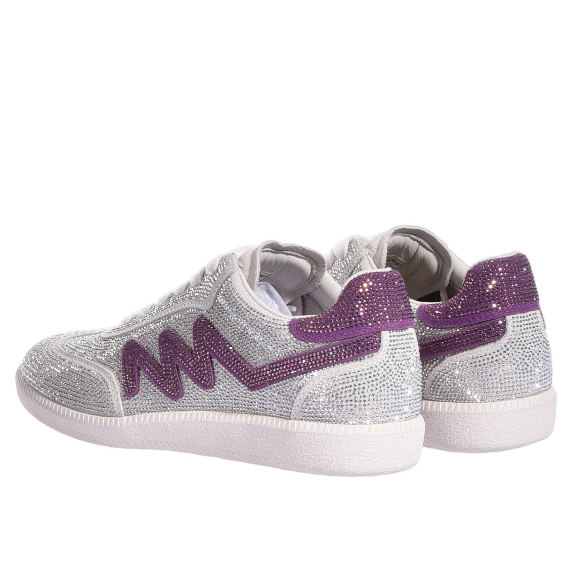 Mimanera Violet Handcrafted Imperial Jet Masterpiece Sneakers