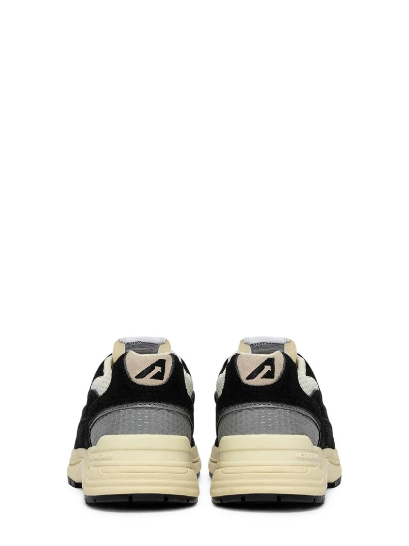 Autry Retro-Inspired Low-Top Sneakers With Suede And Mesh Accents