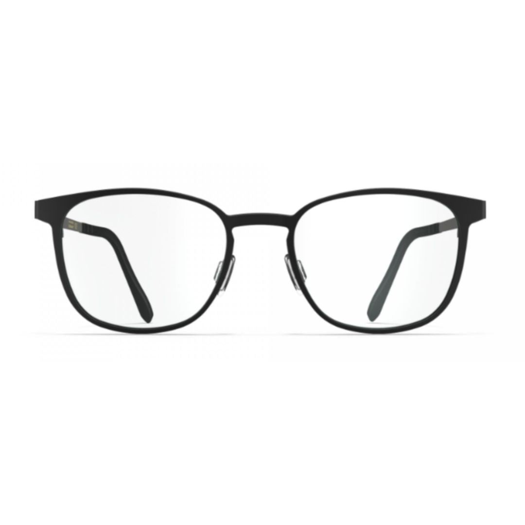 Blackfin Bf773 St. John Rectangular Beta Titanium Alloy Eyeglasses With Textured Temples
