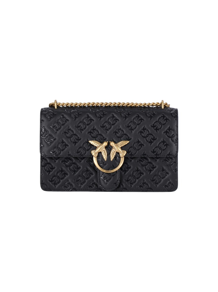 Pinko Love' Shoulder Bag – Black