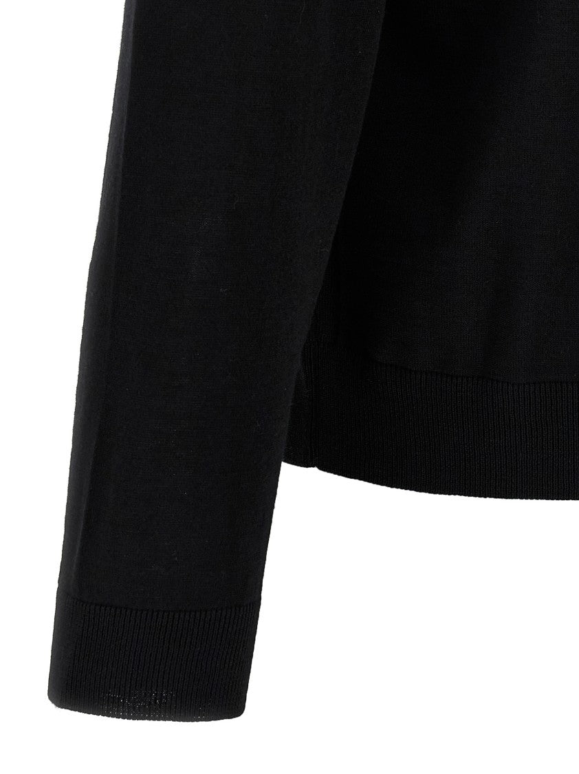 Hugo Boss Polo Shirt-Style Wool Sweater