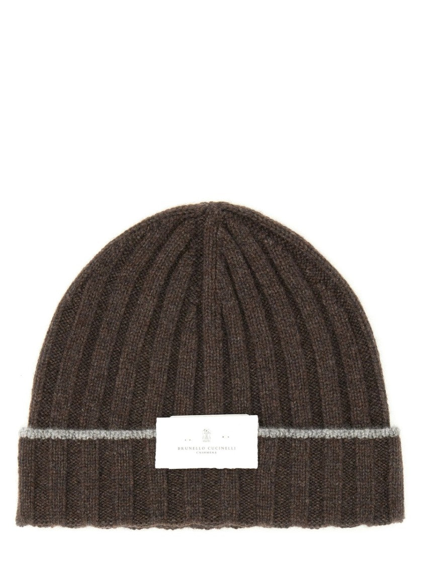 Brunello Cucinelli Cashmere Beanie Hat