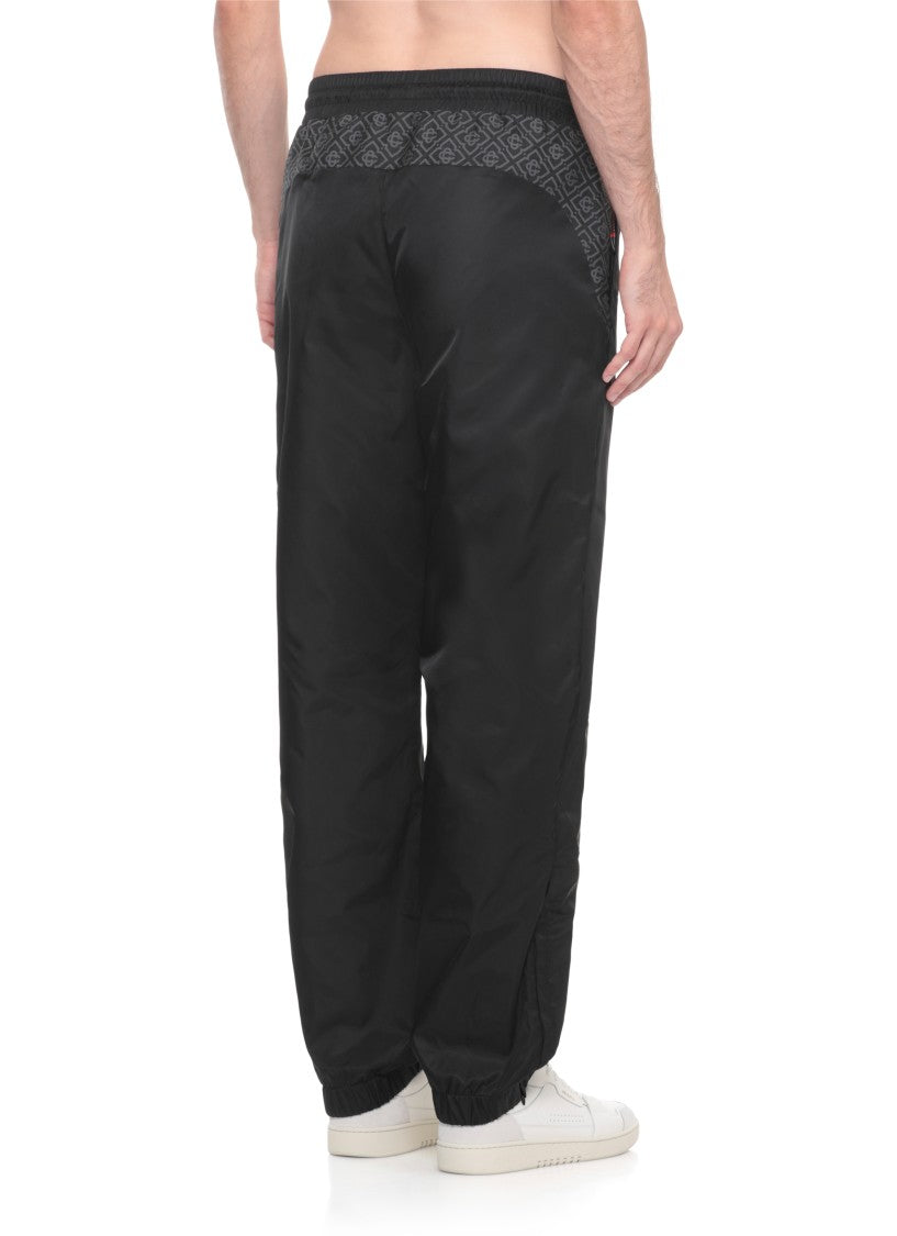 Casablanca Black Monogram Pants