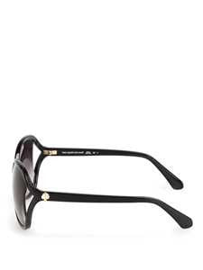 Kate Spade Black Gloriann/F/S Oversized Gradient Sunglasses