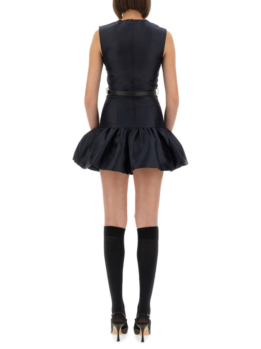 Self-Portrait Taffeta Mini Dress