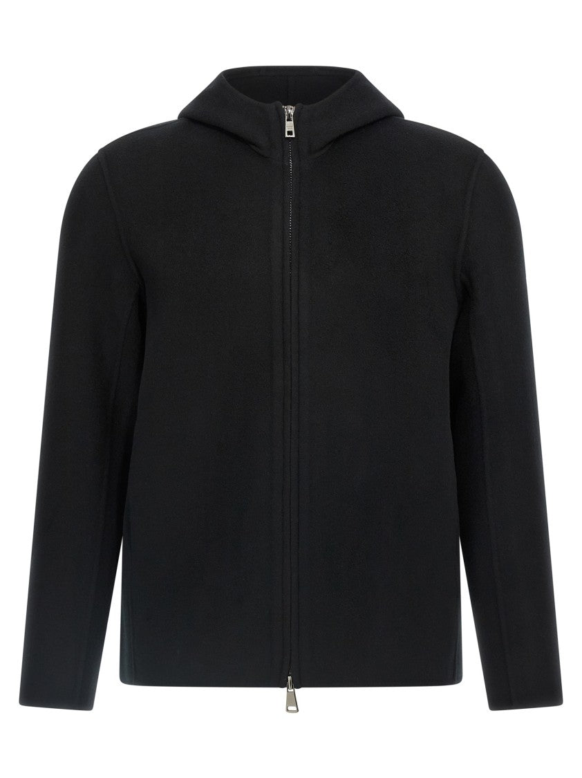 Giorgio Brato Cashmere Wool Hooded Jacket