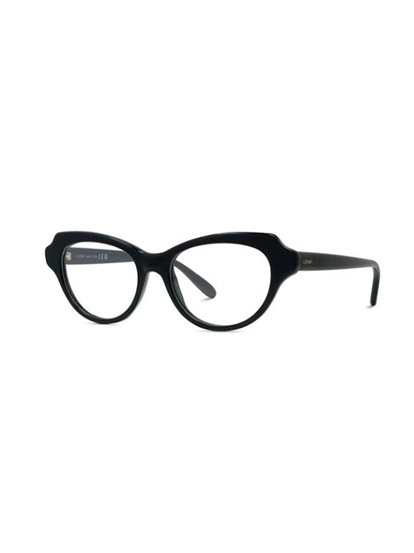 Loewe Black Lw50107i Oval-Shaped Glossy Eyeglasses