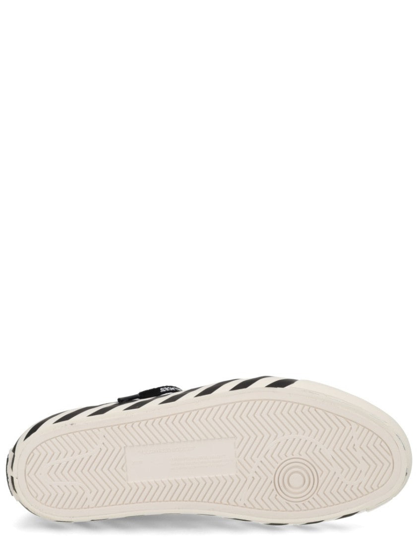 Off-White Vulc Undercut Cotton Arrow Sneakers