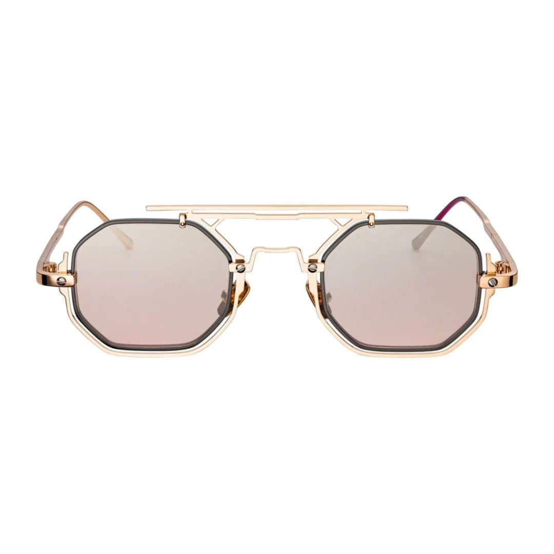 Vysen Gizy Gz-4 Octagonal Frame Sunglasses With Double Bridge