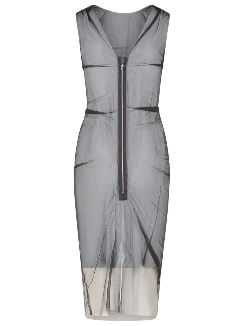 Maison Margiela Brown Polyamide Dress