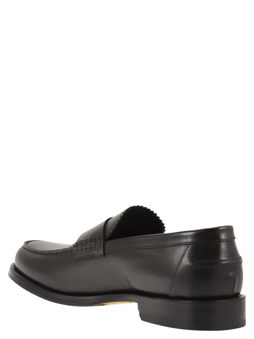Doucal's Penny - Leather Loafer