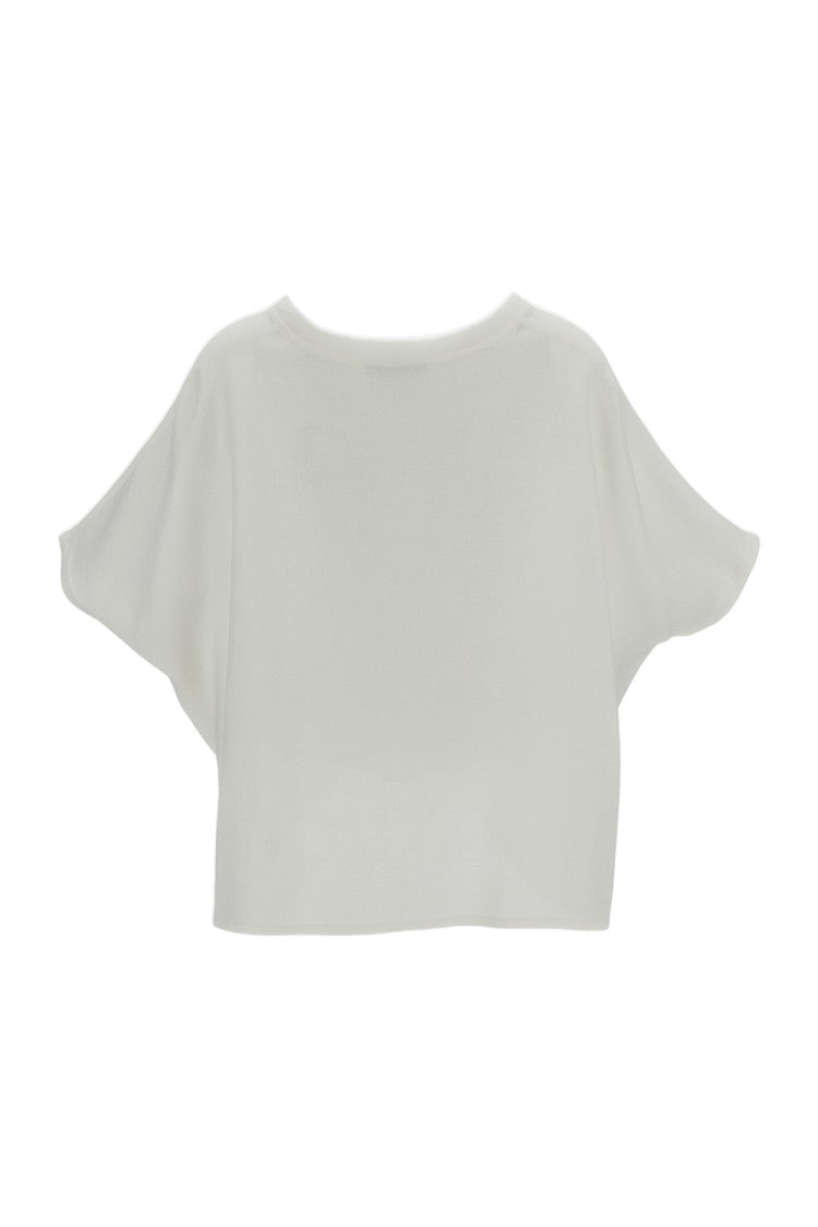 Dusan Loose Cropped Linen Top