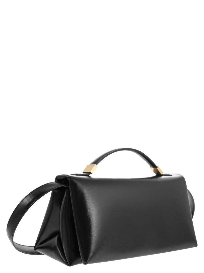 Marni Prisma Leather Handbag