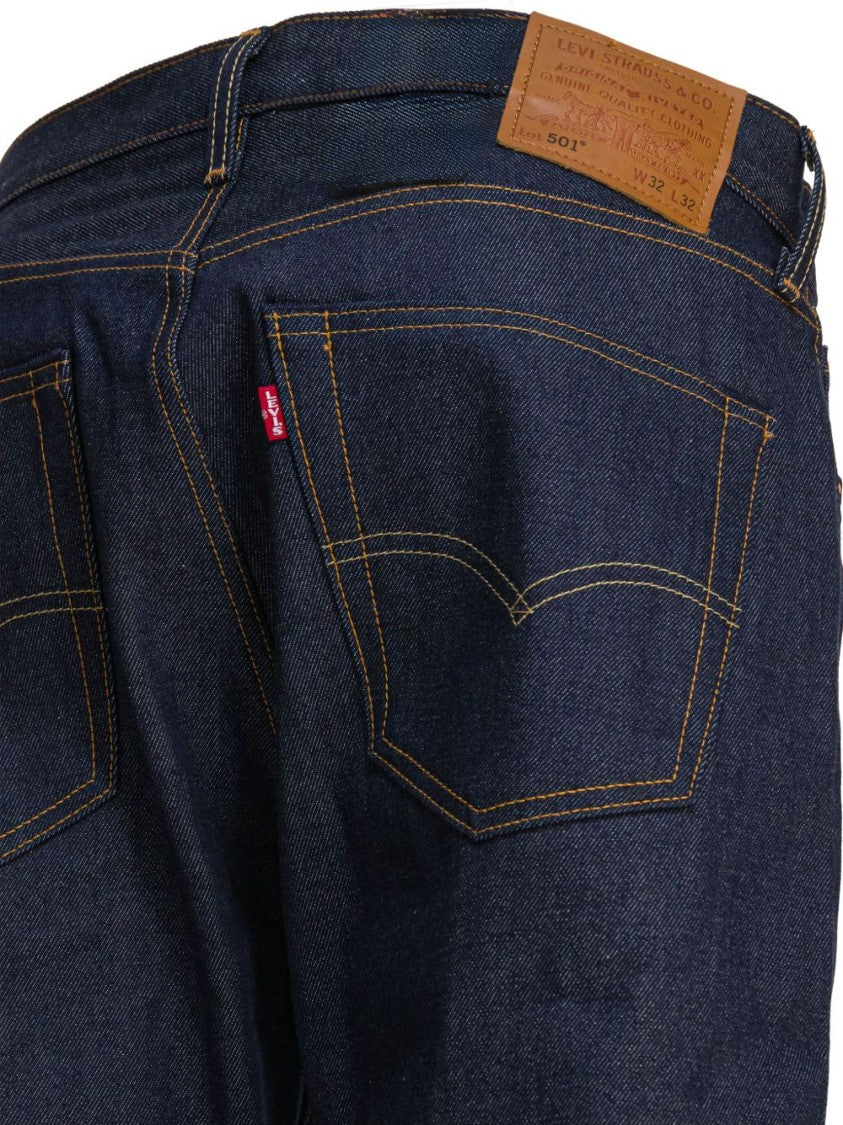 Levi's Classic Straight-Leg Denim Jeans With Button Fly