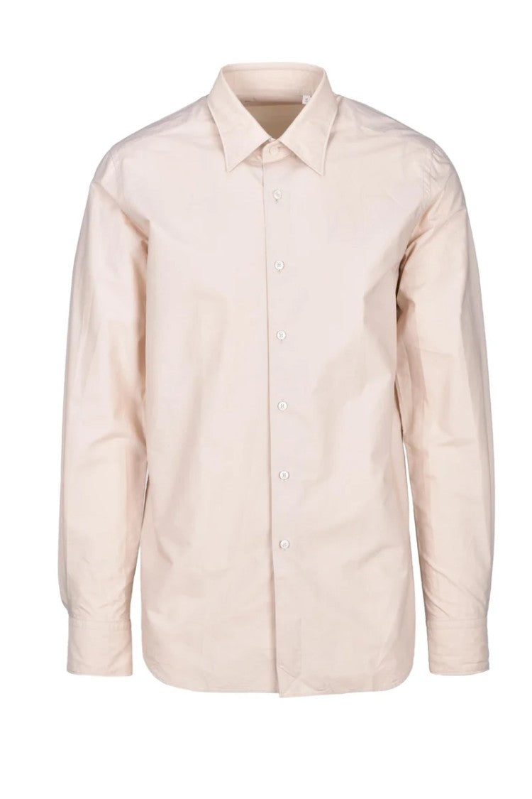 Baturo Beige Cotton Shirt