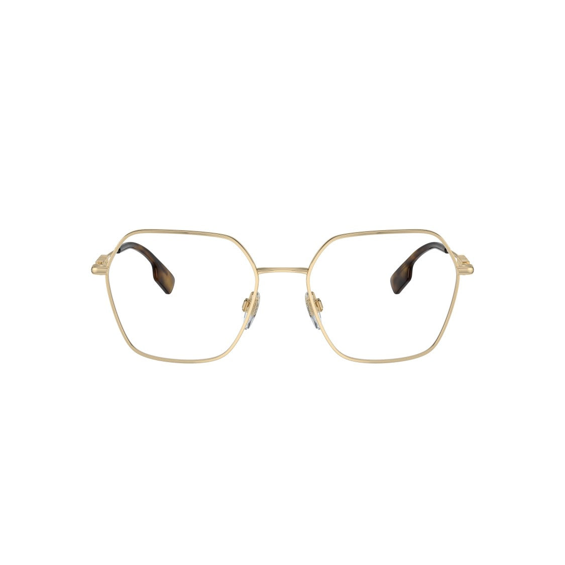 Burberry 0Be1381 Square Gold-Finish Steel Eyeglasses