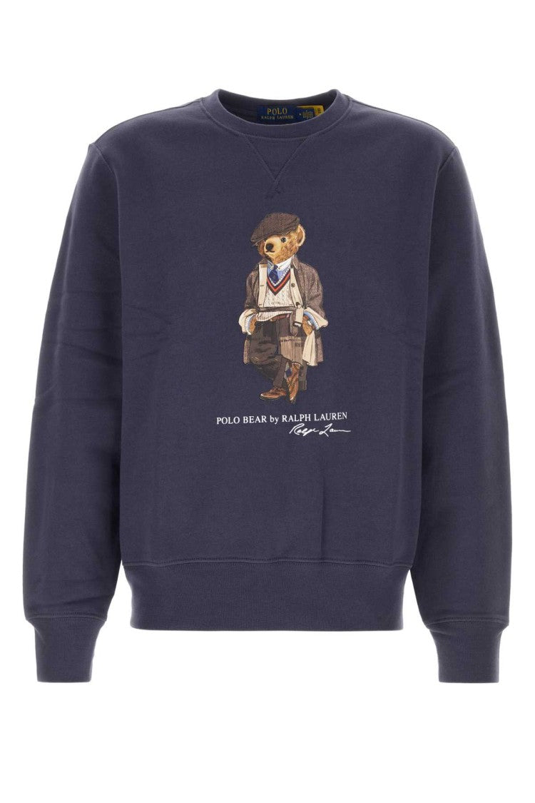 Polo Ralph Lauren Blue Cotton Sweatshirt