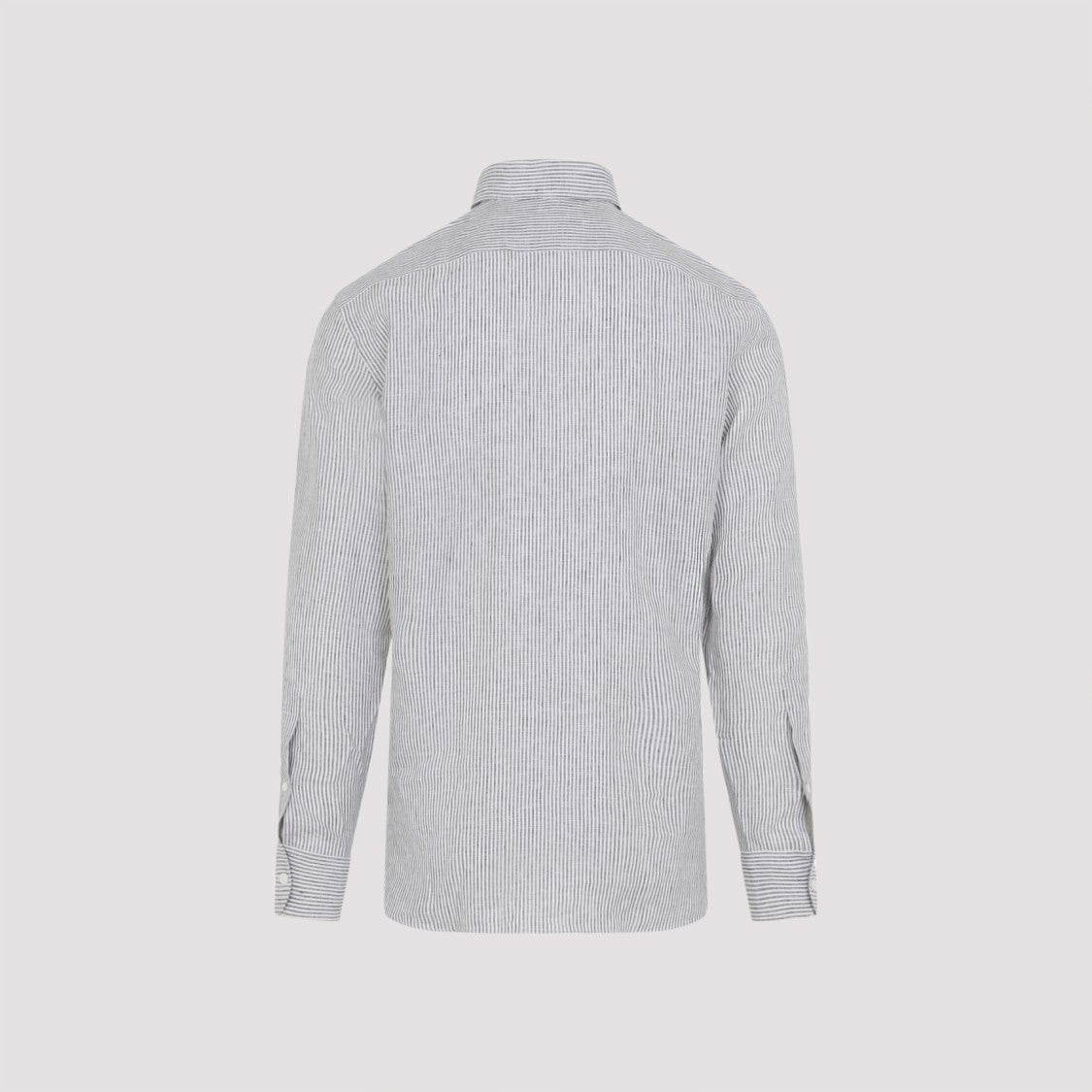 Zegna Linen Shirt With Classic Button-Down Design