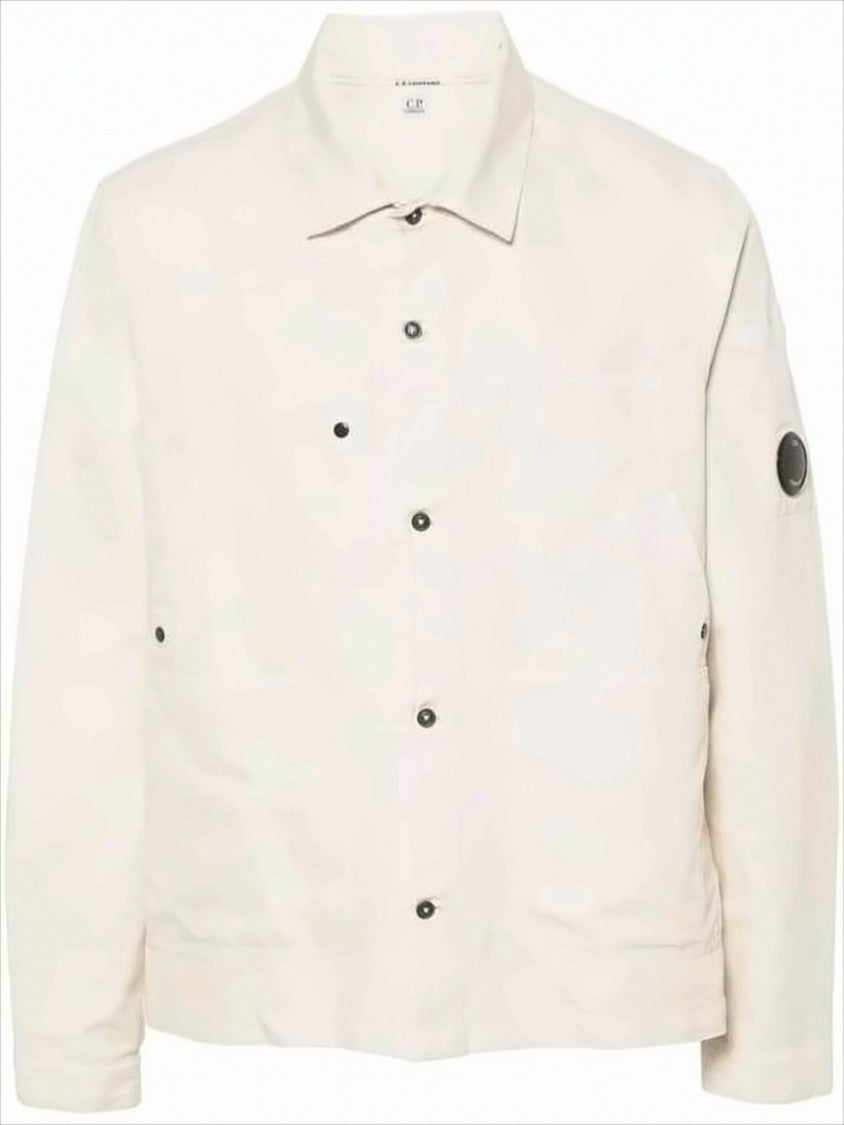 C.P. Company Relaxed Fit Long-Sleeve Shirt With Button-Up Front