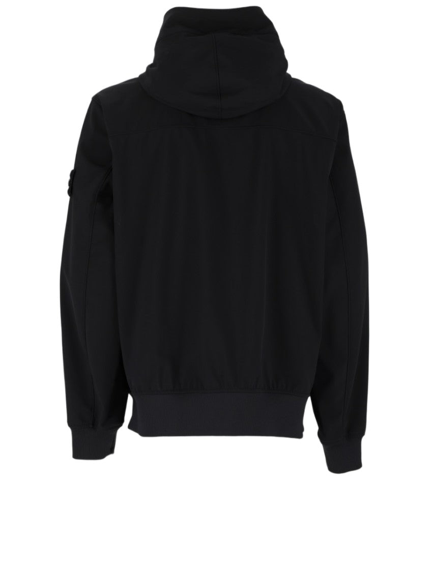 Stone Island Hooded Polyester-Blend Jacket