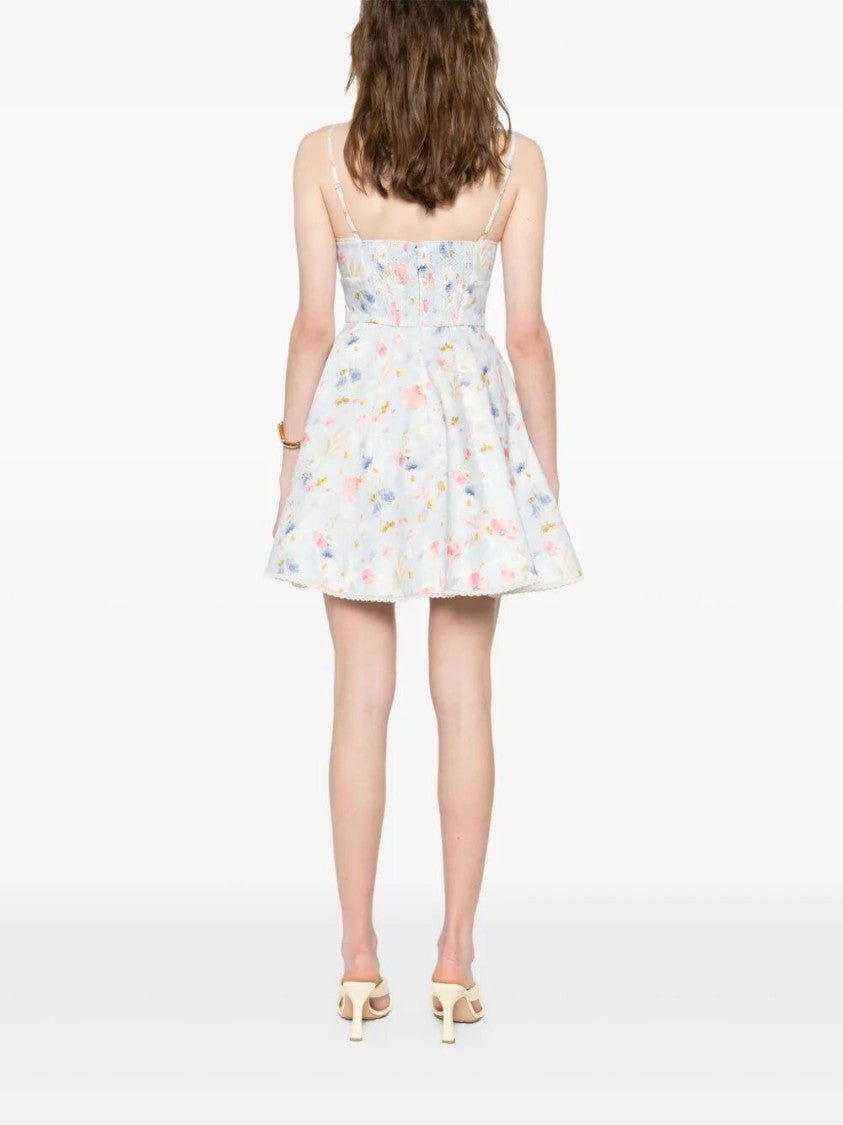 Zimmermann `Lucky Picnic` Mini Dress