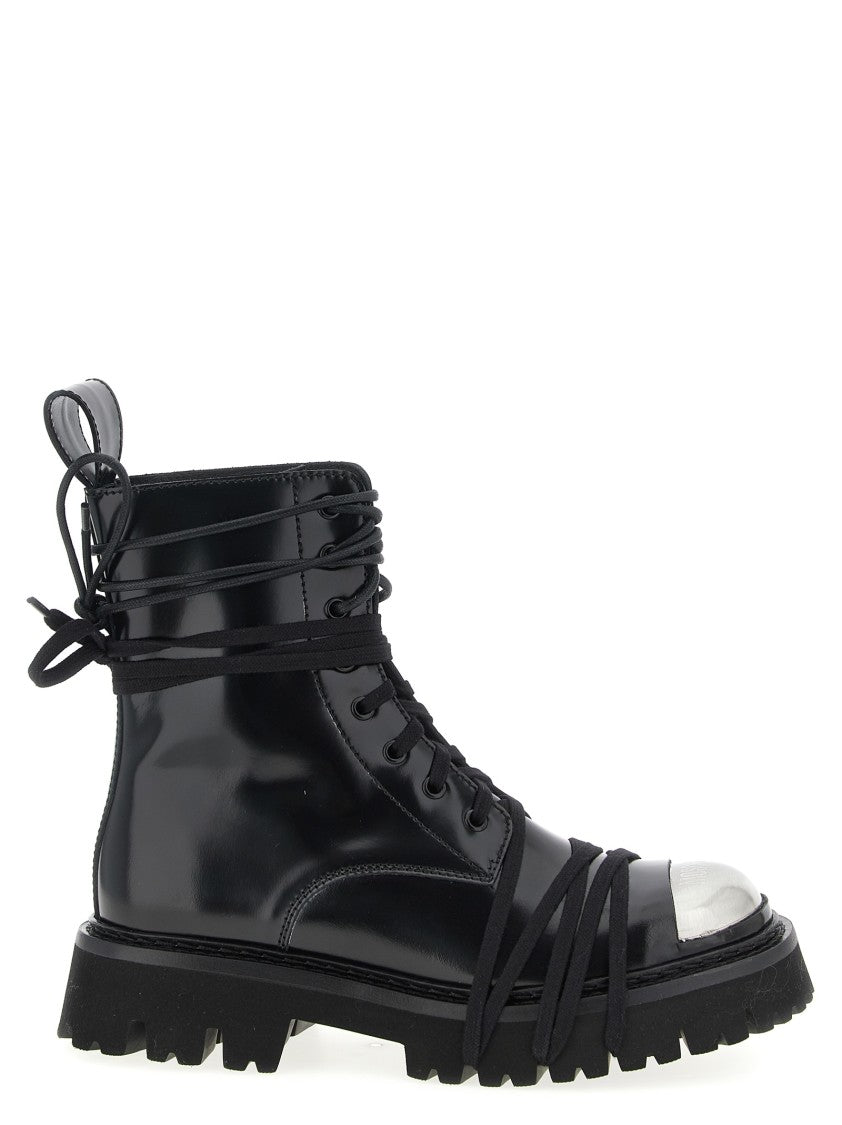 Moschino 'Combat' Combat Boots