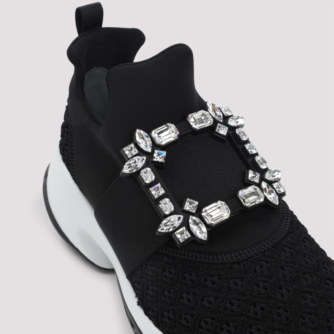 Roger Vivier Run Strass Buckle Sneakers