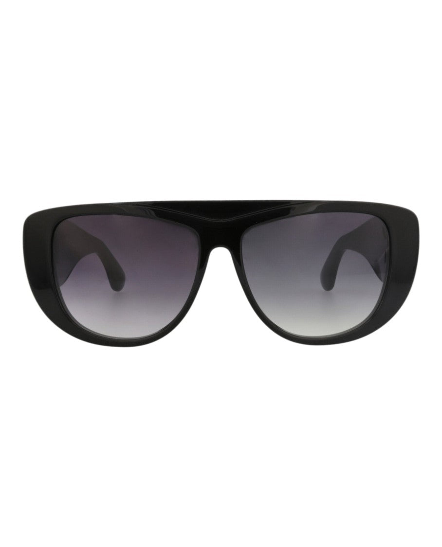 Alaïa Shield-Frame Acetate Sunglasses