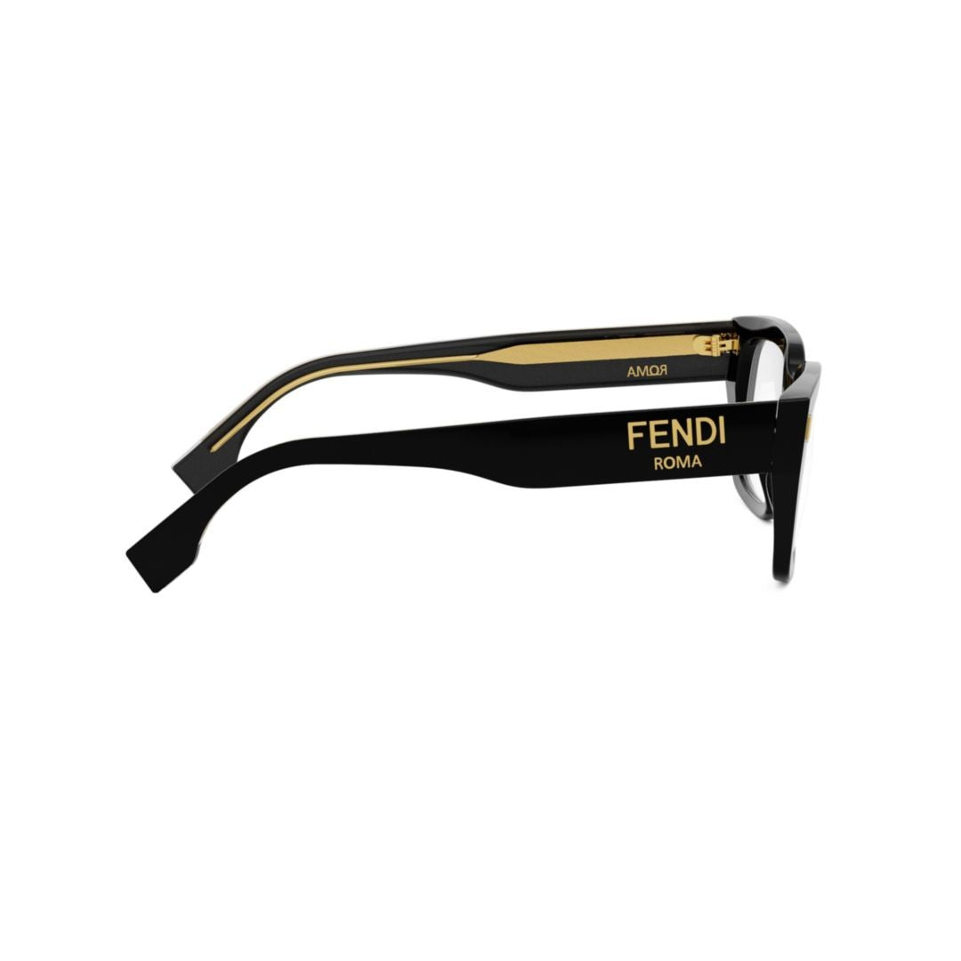 Fendi Fe50094i Rectangular Frame Eyeglasses