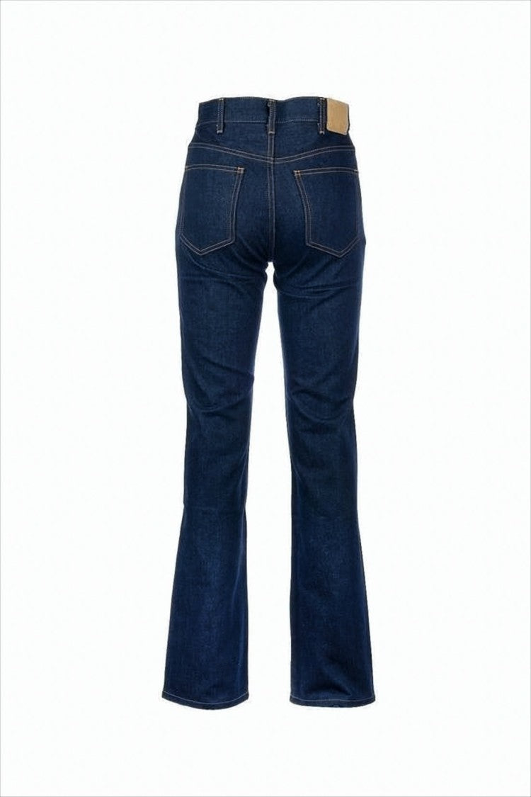 Celine Deep Indigo Blue Denim Pants