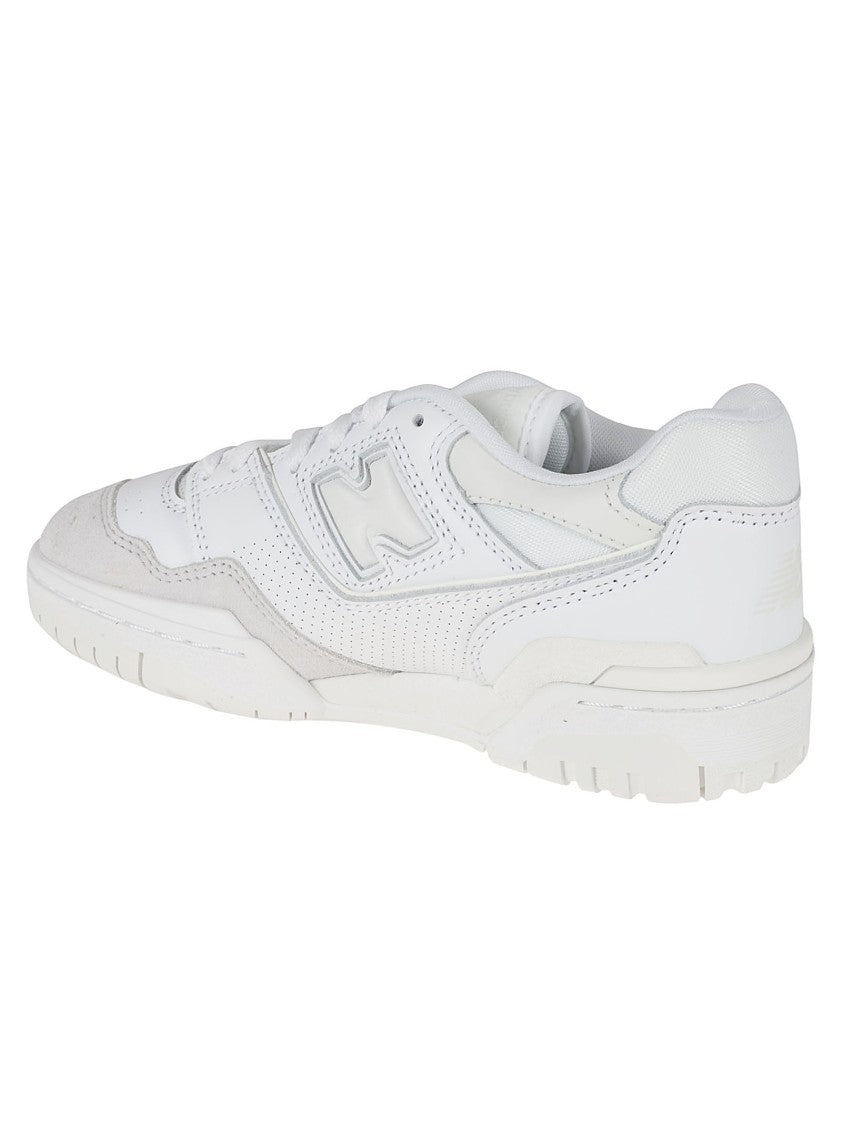 New Balance Leather And Textile Sneakers With Perforated Detailing